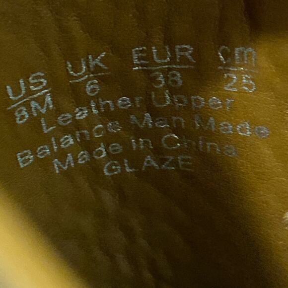 Franco Sarto Slides Slip Ons 8M GLAZE Leather Metal Ring Embellishment USED - Picture 6 of 13